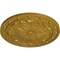 Ekena Millwork Foster Acanthus Leaf Ceiling Medallion (Canopies up to 2 1/4"), 20 1/2"OD x 1 1/2"P, Pharaohs Gold CM20FOPGS - alternate 3